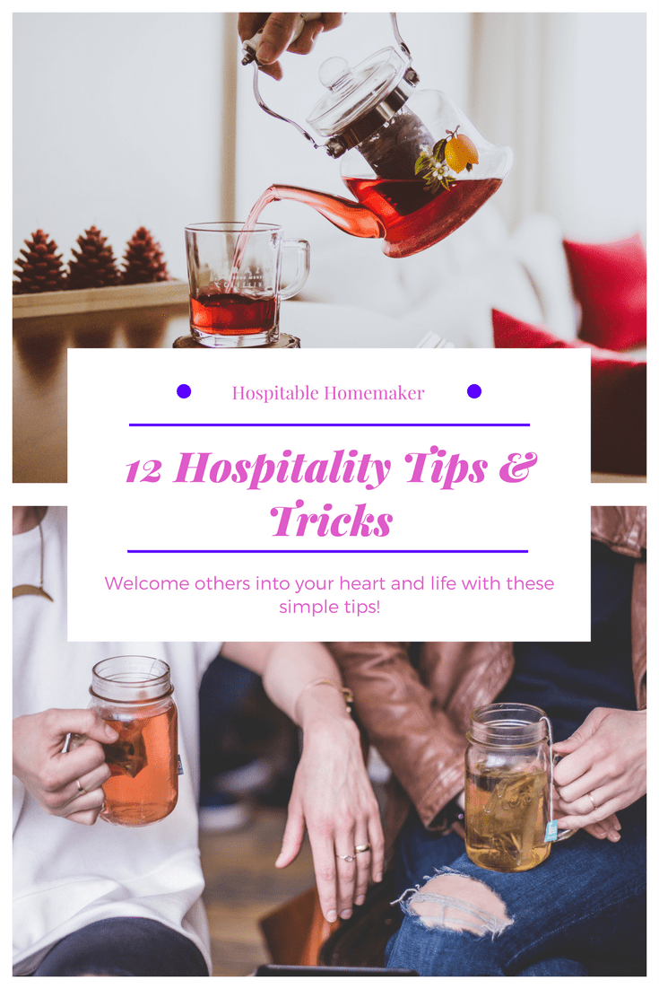 Hospitable Home 12 Tips and Tricks from Hospitable Homemaker